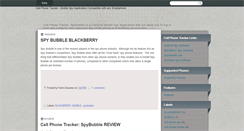 Desktop Screenshot of cell-phonetracking.blogspot.com