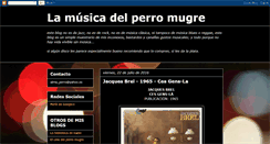 Desktop Screenshot of lamusicadelperromugre.blogspot.com