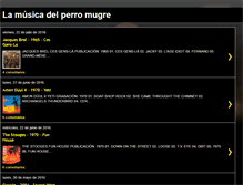 Tablet Screenshot of lamusicadelperromugre.blogspot.com