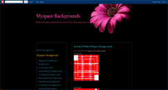 Desktop Screenshot of 123myspacebackgrounds.blogspot.com