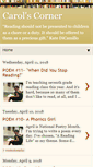 Mobile Screenshot of carolwscorner.blogspot.com