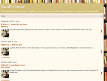 Tablet Screenshot of carolwscorner.blogspot.com