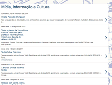 Tablet Screenshot of midiainformacaoecultura.blogspot.com