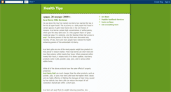 Desktop Screenshot of healthtipsarticles.blogspot.com