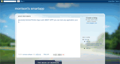 Desktop Screenshot of morrison-soft.blogspot.com