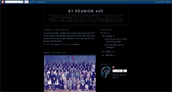Desktop Screenshot of ahsreunion81.blogspot.com