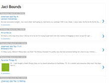 Tablet Screenshot of jacibounds.blogspot.com