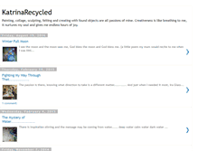 Tablet Screenshot of katrinarecycled.blogspot.com