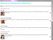 Tablet Screenshot of heidithezombiefans.blogspot.com