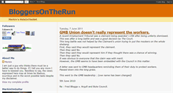 Desktop Screenshot of bloggersontherun.blogspot.com