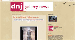 Desktop Screenshot of dnjgallery.blogspot.com