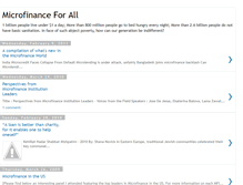 Tablet Screenshot of microfinance4all.blogspot.com