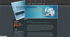 Desktop Screenshot of computerblindness.blogspot.com