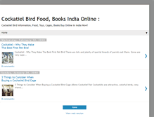 Tablet Screenshot of cockatielbird.blogspot.com