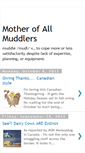 Mobile Screenshot of mudmother.blogspot.com