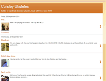 Tablet Screenshot of cursleyukuleles.blogspot.com