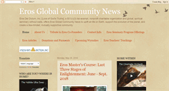 Desktop Screenshot of eroscommunity.blogspot.com
