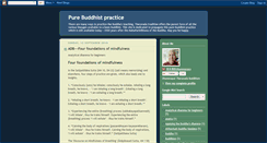 Desktop Screenshot of buddhist-practice.blogspot.com