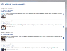 Tablet Screenshot of misviajesyotrascosas.blogspot.com