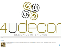 Tablet Screenshot of 4udecor.blogspot.com