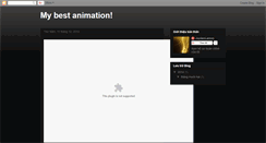 Desktop Screenshot of mybestanimation.blogspot.com