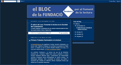 Desktop Screenshot of fundaciobromera.blogspot.com