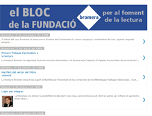 Tablet Screenshot of fundaciobromera.blogspot.com