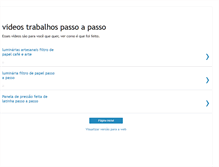 Tablet Screenshot of danielvideospassoapasso.blogspot.com