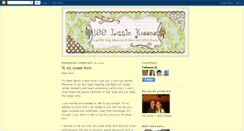 Desktop Screenshot of 100littlekisses.blogspot.com