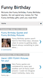 Mobile Screenshot of funny-birthday.blogspot.com
