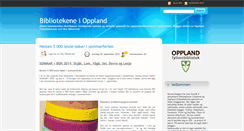 Desktop Screenshot of fylkesbibliotek.blogspot.com