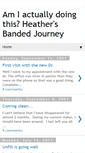 Mobile Screenshot of heathersbandedjourney.blogspot.com