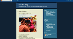Desktop Screenshot of another-bad-idea.blogspot.com