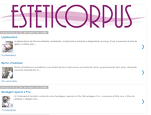 Tablet Screenshot of esteticorpus.blogspot.com