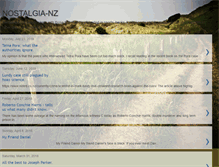 Tablet Screenshot of nostalgia-nz.blogspot.com