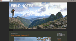 Desktop Screenshot of birdingfieldnotes.blogspot.com