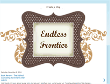 Tablet Screenshot of endlessfrontier.blogspot.com