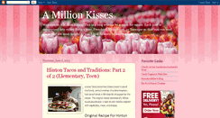 Desktop Screenshot of amillionkisses.blogspot.com