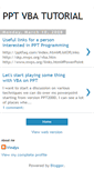 Mobile Screenshot of ppt-vba.blogspot.com