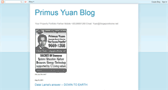 Desktop Screenshot of primusyuan.blogspot.com