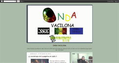 Desktop Screenshot of ondavacilona.blogspot.com