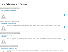 Tablet Screenshot of fashion-hairextensions.blogspot.com