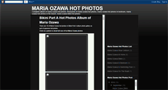 Desktop Screenshot of mariaozawahotphotos.blogspot.com