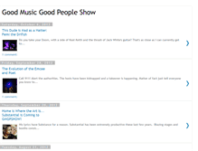 Tablet Screenshot of goodmusicgoodpeopleshow.blogspot.com