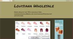 Desktop Screenshot of louisianawholesale.blogspot.com