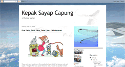 Desktop Screenshot of kepak-sayap-capung.blogspot.com