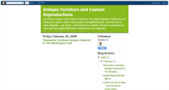 Desktop Screenshot of antiquefurniturereproductions.blogspot.com