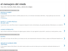 Tablet Screenshot of elmensajerodelmiedo.blogspot.com