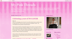 Desktop Screenshot of mypinkthreads.blogspot.com