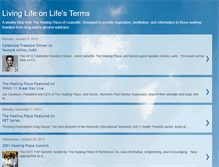 Tablet Screenshot of livinglifeonlife.blogspot.com